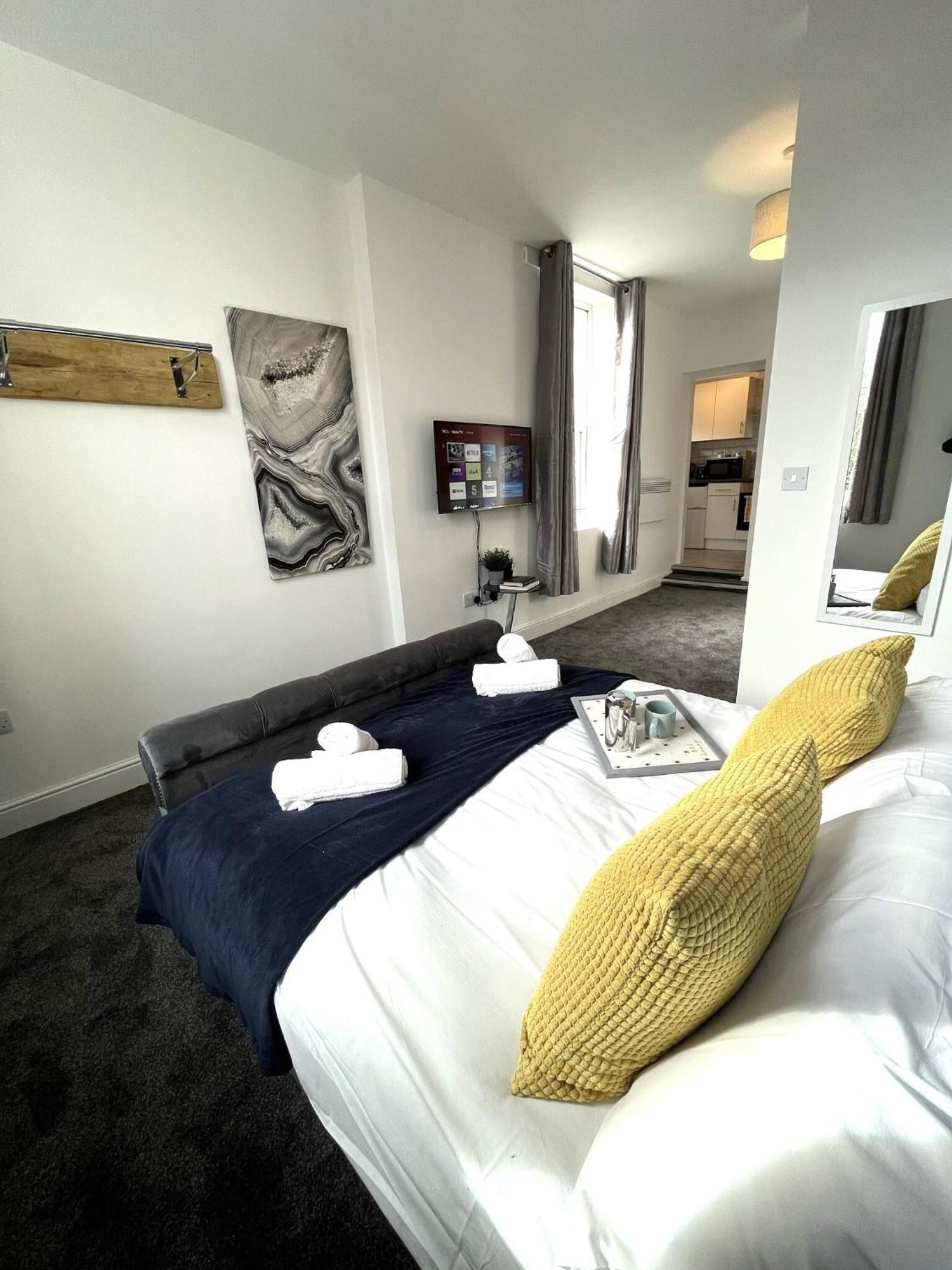 Modern 1 Bed Studios For Comfy Stay In Preston Preston  Dış mekan fotoğraf